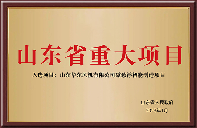 山东省重大项目
